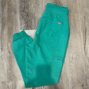 Surgical Green High Waisted Zamora™ - Jogger Scrub